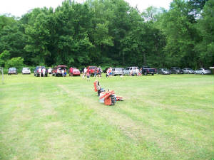 Crowd gathering get on Transport Vehicles