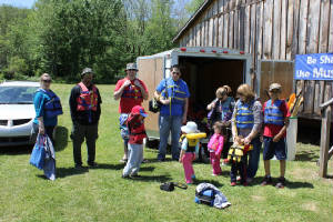 Waiting for Life Jackets